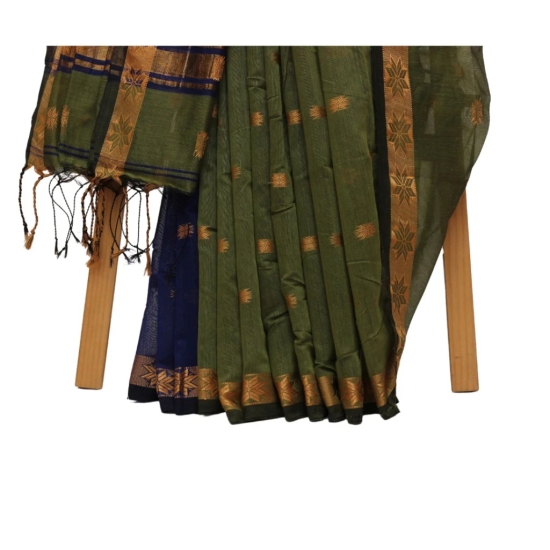 Tisser Maheshwari saree with blouse piece