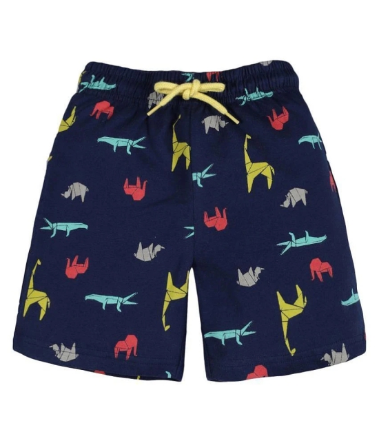 Plum Tree Boys Animal Print shorts ( Pack of 2) - None