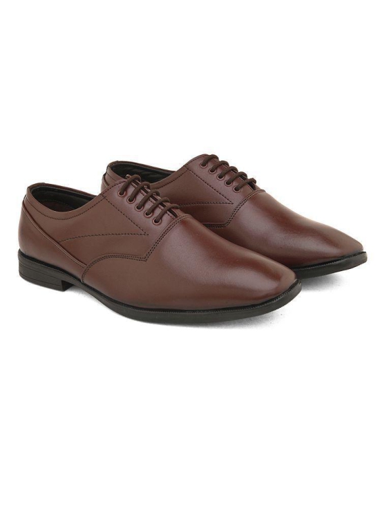 Fentacia - Brown Men's Oxford Formal Shoes - None