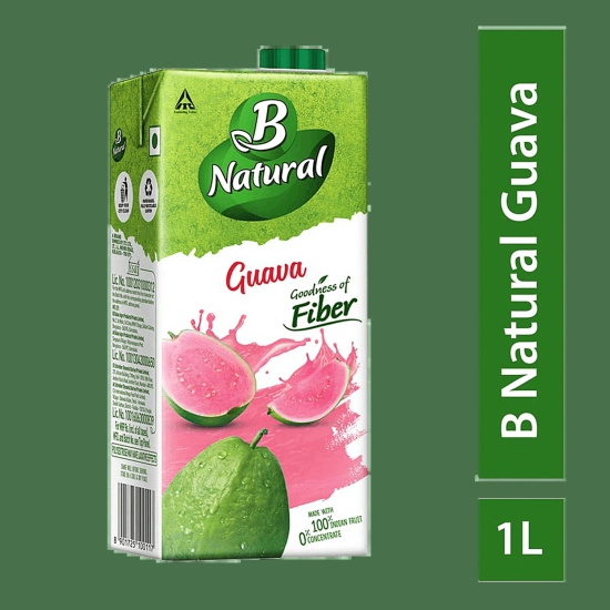 B Natural Guava Juice, 1 ltr