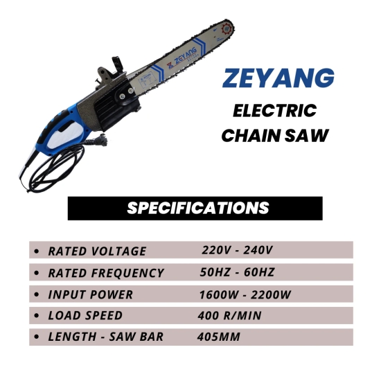 Orezen Zeyang 16 Electric Chain Saw  2200w Electric Chain Saw