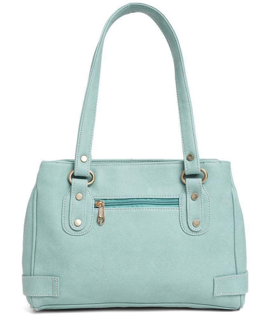 Fostelo - Sea Green PU Shoulder Bag - Sea Green