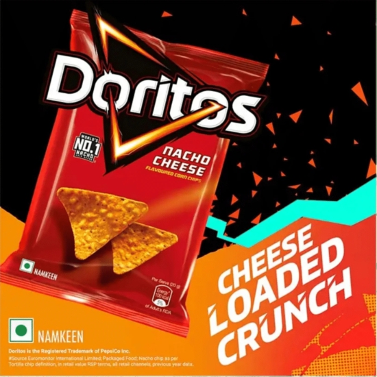 Doritos Nacho Chips - Cheese Flavour, 56 G