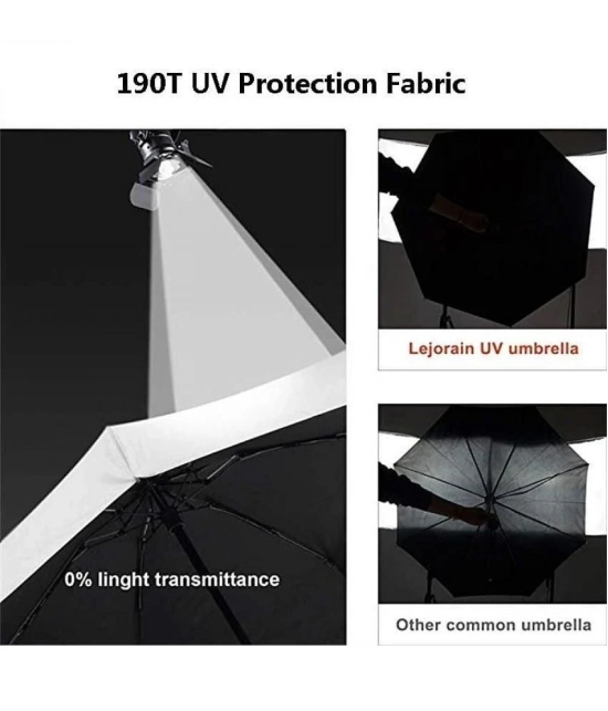 KEKEMI Silver 3 Fold Umbrella - Silver