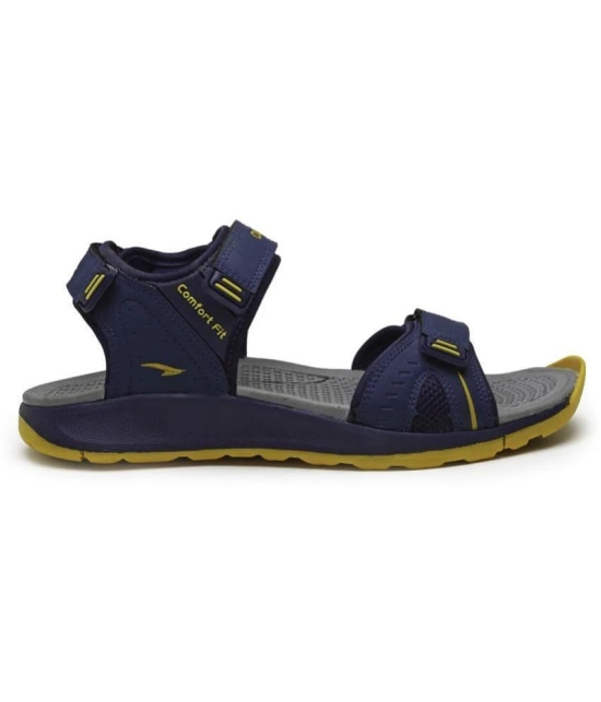 ASIAN - Navy Mens Floater Sandals - None