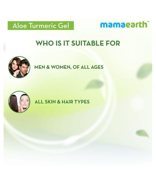 Mamaearth Aloe Turmeric Gel From 100% Pure Aloe Vera For Face, Skin & Hair with Turmeric & Vitamin E (150 ML)