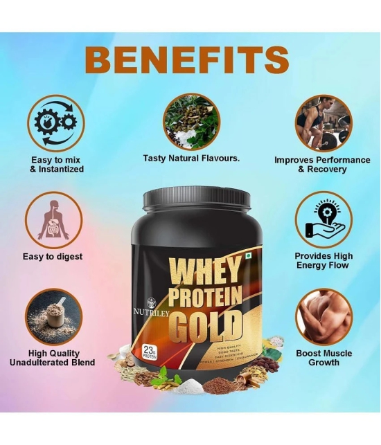 Nutriley Whey Gold Whey Protein ( 1000 gm , Banana - Flavour )