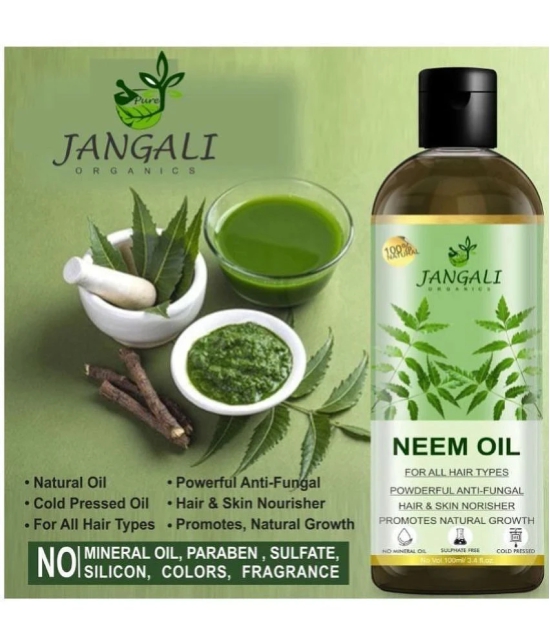 Pure Jangali Organics Anti Dandruff Neem Oil 100 ml ( Pack of 1 )