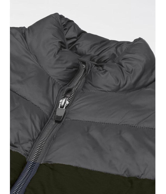 ADORATE Polyester Mens Quilted & Bomber Jacket - Green ( Pack of 1 ) - None