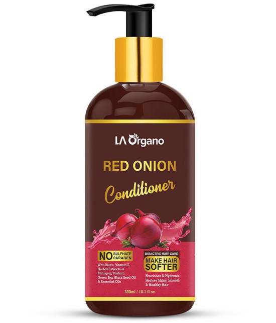 LA ORGANO Red Onion Conditioner for Shiny, Smooth & Healthy Hair Deep Conditioner 300 g