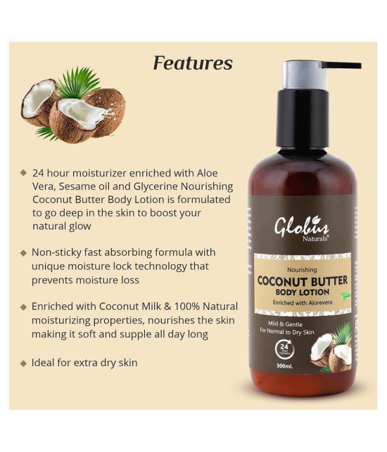 Globus Naturals Nourishing Coconut Butter Body Lotion ( 300 mL )