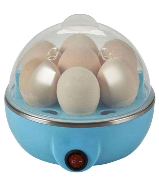 Presto Egg Boiler Electric Automatic Off 7 Egg Poacher for Steaming, Cooking Also Boiling and Frying, Multi Colour