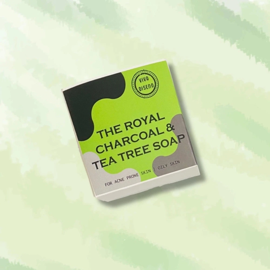 The Royal Charcoal and Tea Tree Soap-Pack of 1