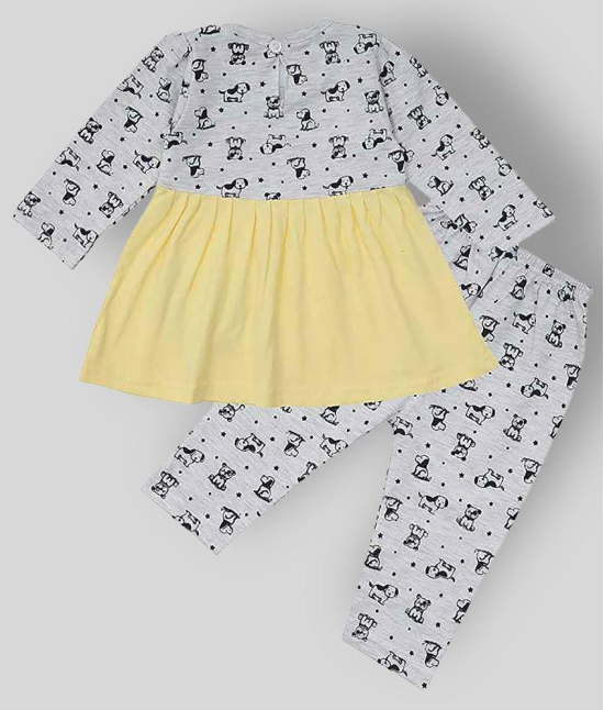 NammaBaby - Yellow Cotton Blend Baby Girl Dresses ( Pack of 1 ) - None