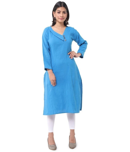 DESHBANDHU DBK - Multicolor Cotton Womens Straight Kurti ( Pack of 2 ) - None