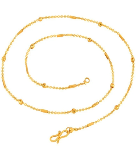 FASHION FRILL Gold Plated Brass Chain ( Pack of 1 ) - None