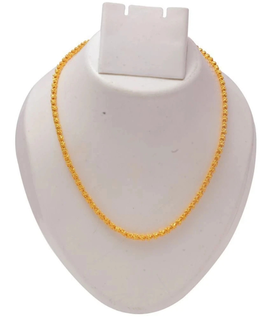 Jewar Mandi - Gold Plated Chain ( Pack of 1 ) - Gold