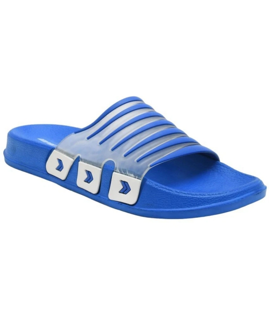 Impakto Blue Mens Slide Flip Flop - None