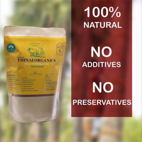 Sana's Thinai Organics - Pure Country Sugar 1000 g