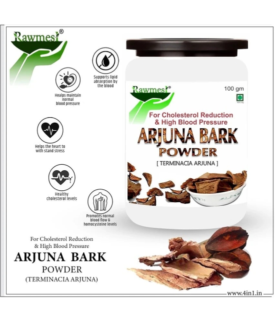 Rawmest Arjuna Bark Powder 100 Gm Pack of 2