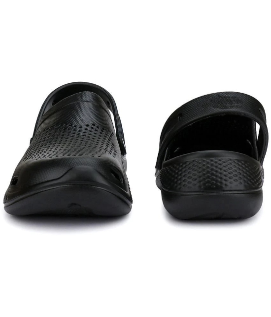 Bersache - Black Mens Clogs - None