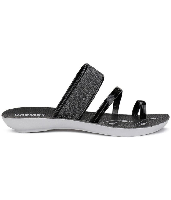 Bersache Black Womens Flats - None