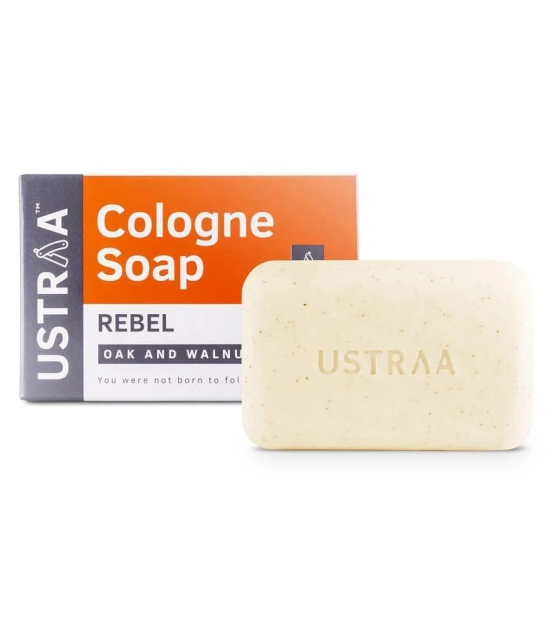 Ustraa Rebel Cologne Soap- Pack of 3 (125gm Each)