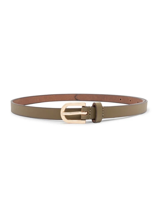 Mode By Red Tape Leather Belt For Women | Solid Leather Belt | Classic And Durable