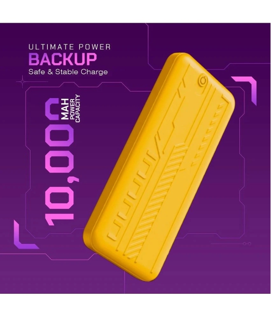 Bell 10000 -mAh 5V/1A Li-Polymer Power Bank - Yellow