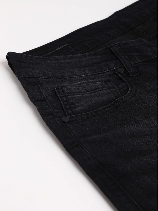 Dennis Lingo - Black Denim Slim Fit Mens Jeans ( Pack of 1 ) - None