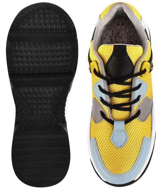 Shoetopia - Yellow Women''s Sneakers - None