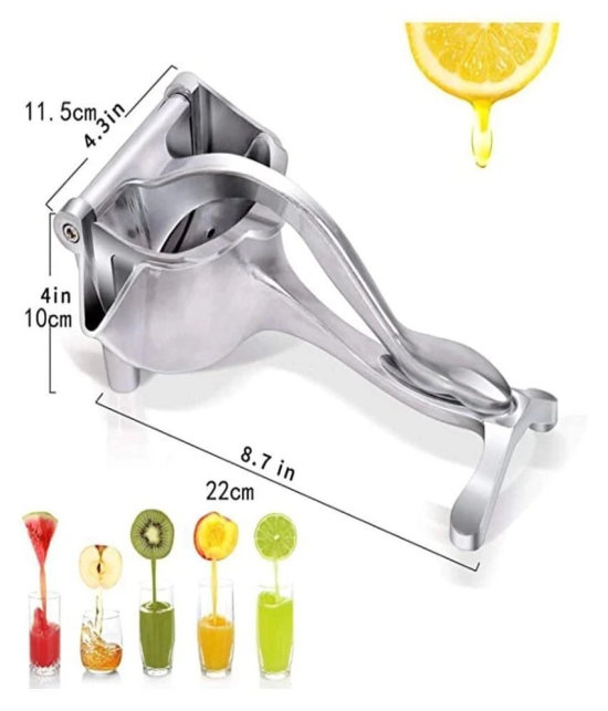 VALLEY GREEN Fruit Hand Juicer Silver Manual Juicer - Silver