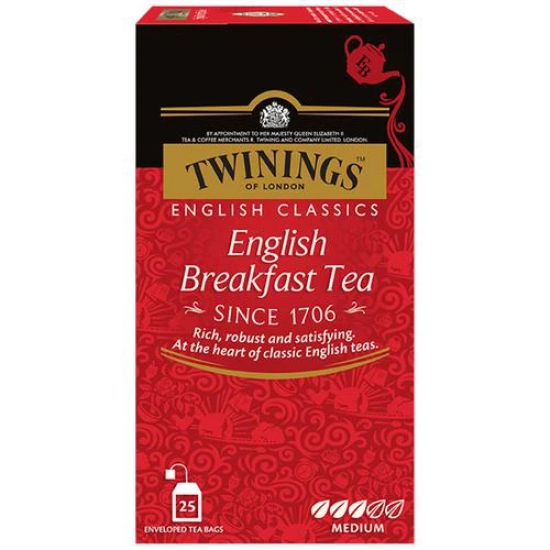 Twinings English Breakfast Tea Bags, 1 Pc