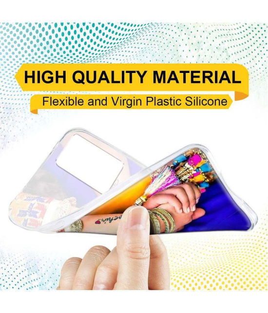 Fashionury Multicolor Printed Back Cover Silicon Compatible For Oppo A77S ( Pack of 1 )