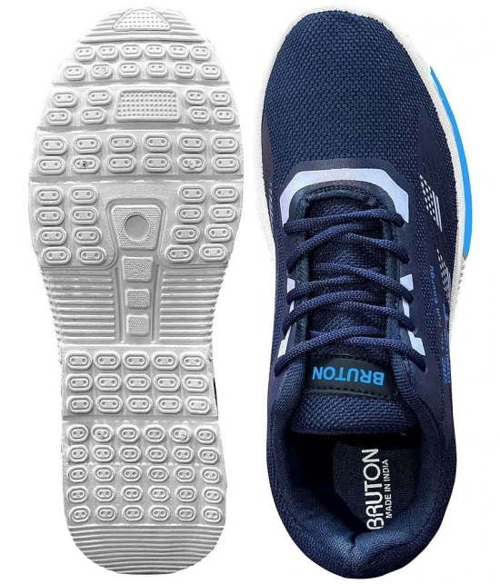 Bruton Blue Men Outdoor Shoes - None