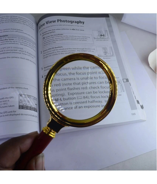 3X 80mm Magnifier Magnifying Glass