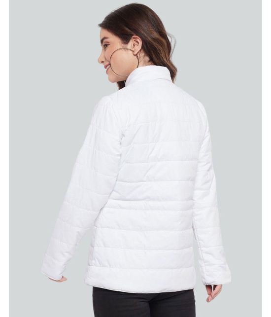 PPTHEFASHIONHUB - Polyester White Puffer Pack of 1 - None