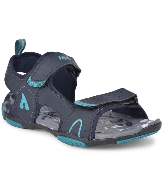 Aqualite - Navy Mens Floater Sandals - None