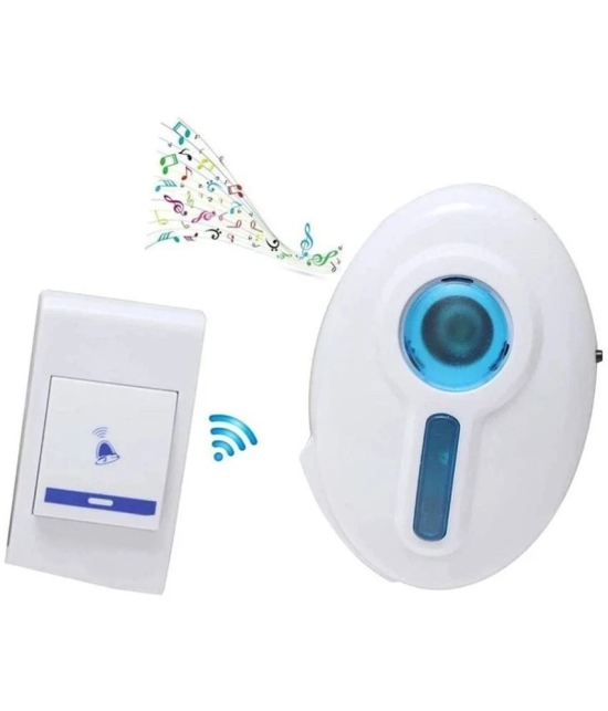 THRIFTKART Wireless Doorbell Plastic Door Bell