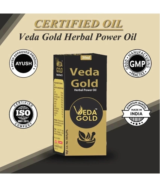 100% Nature Oil For Men’s Problem  Potential with Veda Gold Herbal Power Oil 30 ml