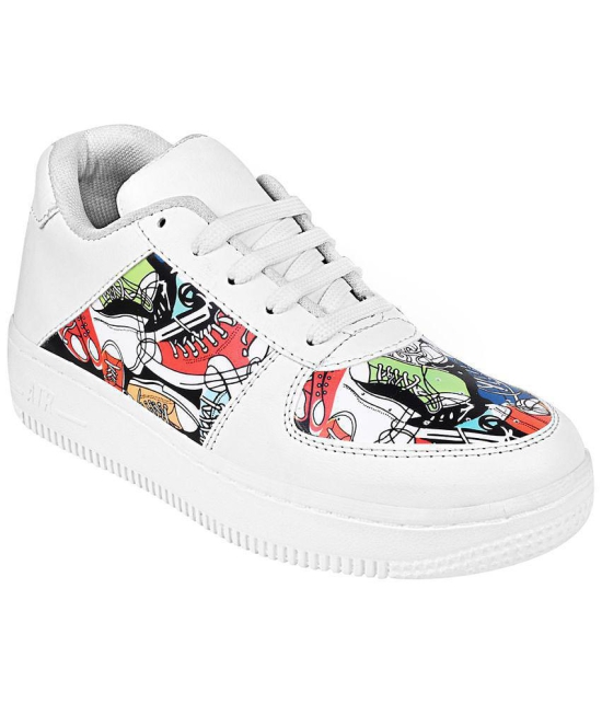 Shoetopia - White Women''s Sneakers - None