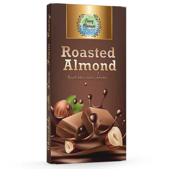 HOMEMADE COORG CHOCOLATE ROAST ALMOND 2 PCS