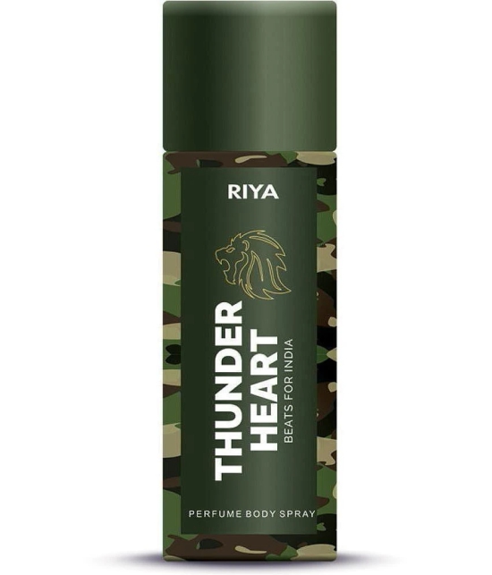 Riya Thunder Heart Deodorant Spray & Perfume For Men 300 ( Pack of 2 )