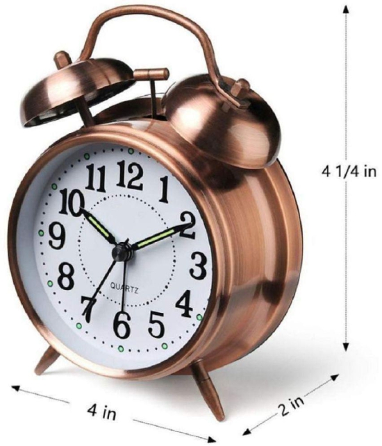 VVORAA Analog Alarm Clock - Pack of 1