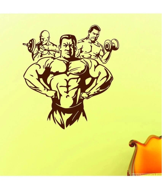 Decor Villa Gym Man Vinyl Wall Stickers