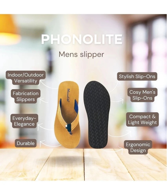 Phonolite Brown Mens Daily Slipper - None