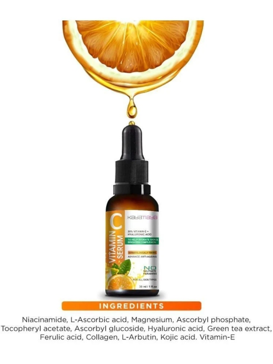 Vitamin C Face Serum - Skin Brightening Serum , Anti-Aging, Skin Repair, Supercharged Face Serum