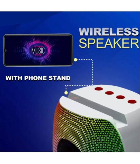 VEhop Mobile Stand 8 W Bluetooth Speaker Bluetooth v5.0 with USB,SD card Slot,Aux Playback Time 5 hrs Assorted - Assorted