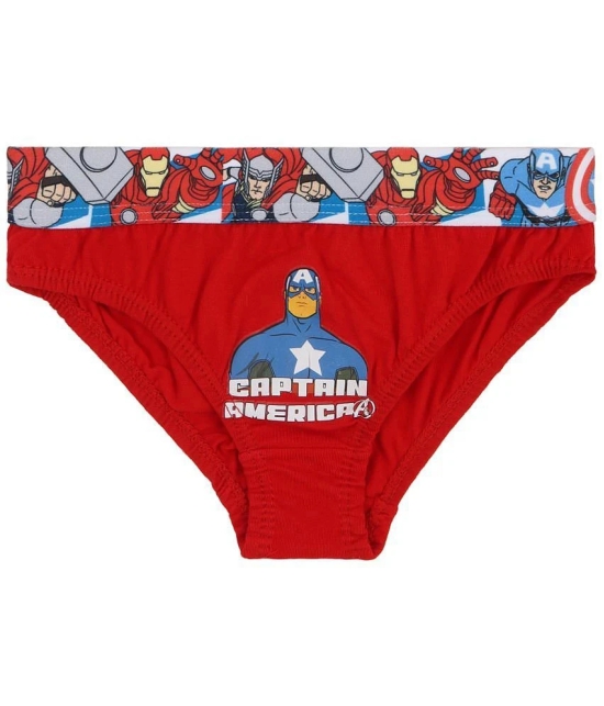 AVENGERS BOYS BRIEF SOLID ASSORTED Pack Of 4 - None