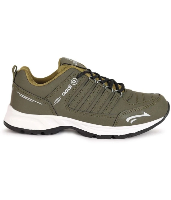 Aadi Sports Running Shoes Olive Mens Lifestyle Shoes - None